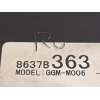 Recambio de modulo electronico para mitsubishi space star (a00) motion referencia OEM IAM 8637B363  GGMM006