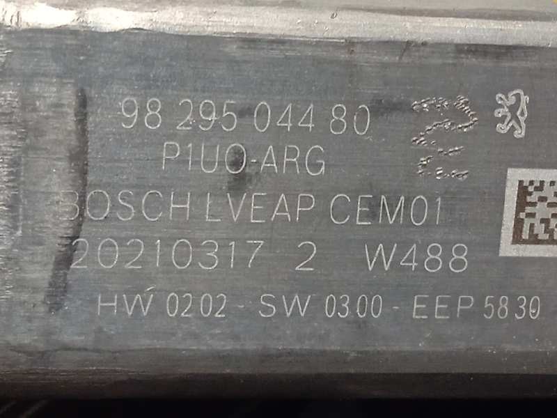 Recambio de elevalunas trasero izquierdo para opel grandland x referencia OEM IAM 9830320580  9829504480