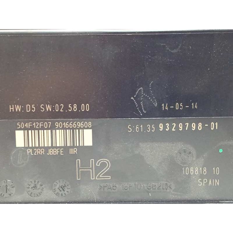 Recambio de centralita confort para bmw x1 (e84) 2.0 16v turbodiesel referencia OEM IAM 9329798  61359329798
