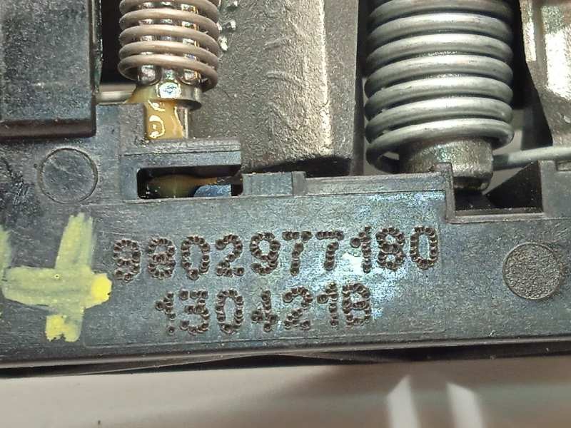 Recambio de maneta exterior delantera derecha para opel grandland x referencia OEM IAM 9802977180  