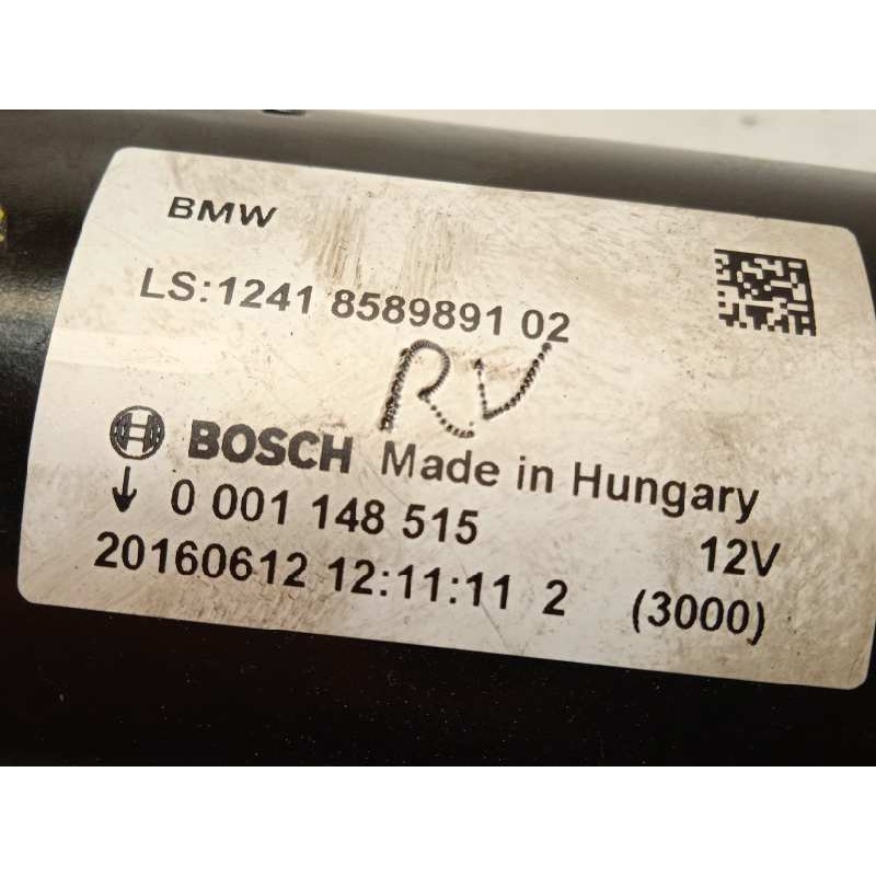 Recambio de motor arranque para bmw serie 7 (g11/g12) 730d referencia OEM IAM 12418589891  0001148515