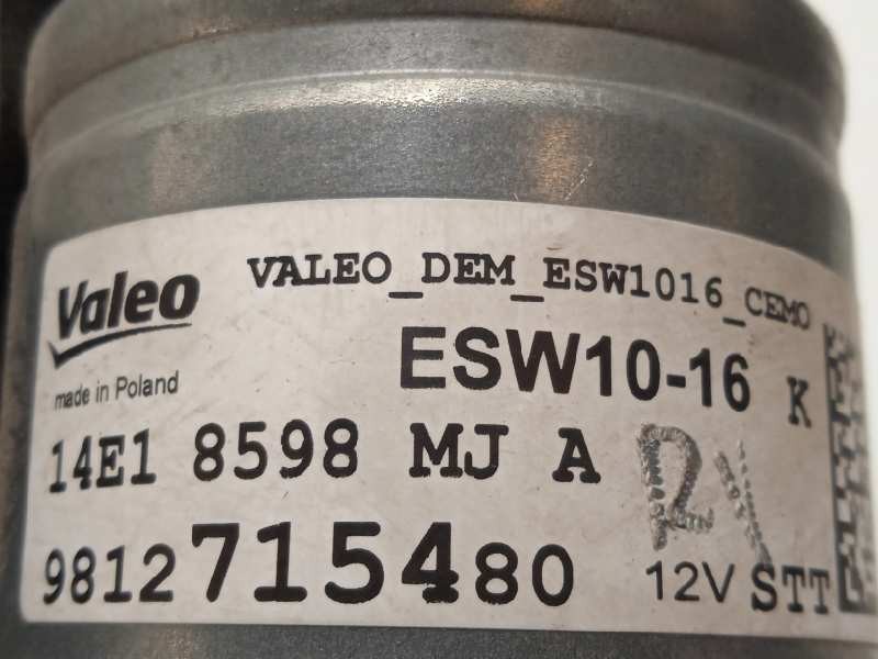 Recambio de motor arranque para opel grandland x referencia OEM IAM 9812715480  ESW1016