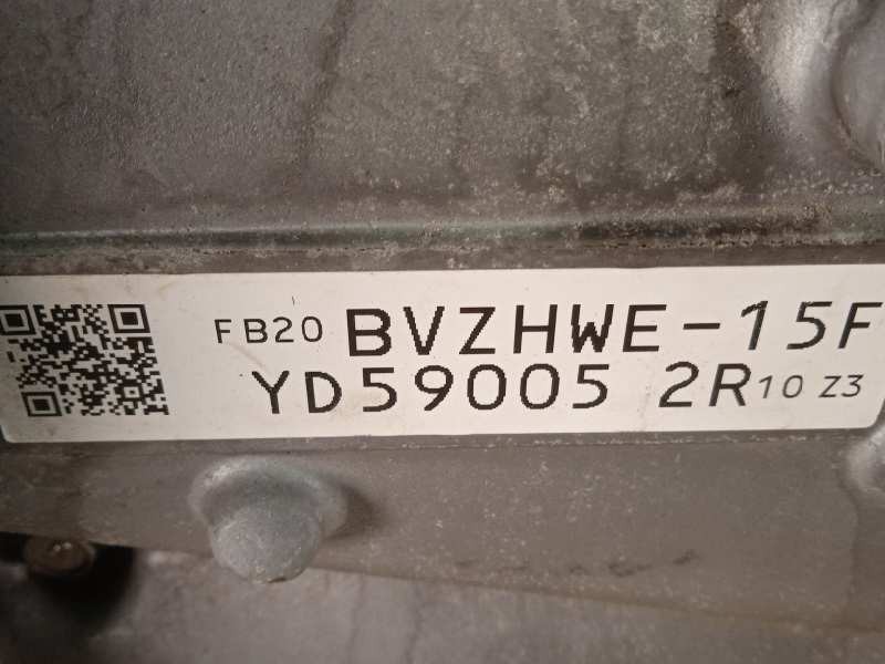 Recambio de motor completo para subaru forester executive referencia OEM IAM FB20  
