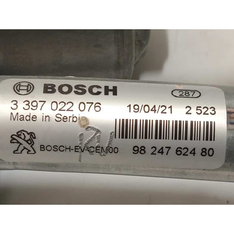 Recambio de motor limpia delantero para opel grandland x referencia OEM IAM 9824762480  3397022076