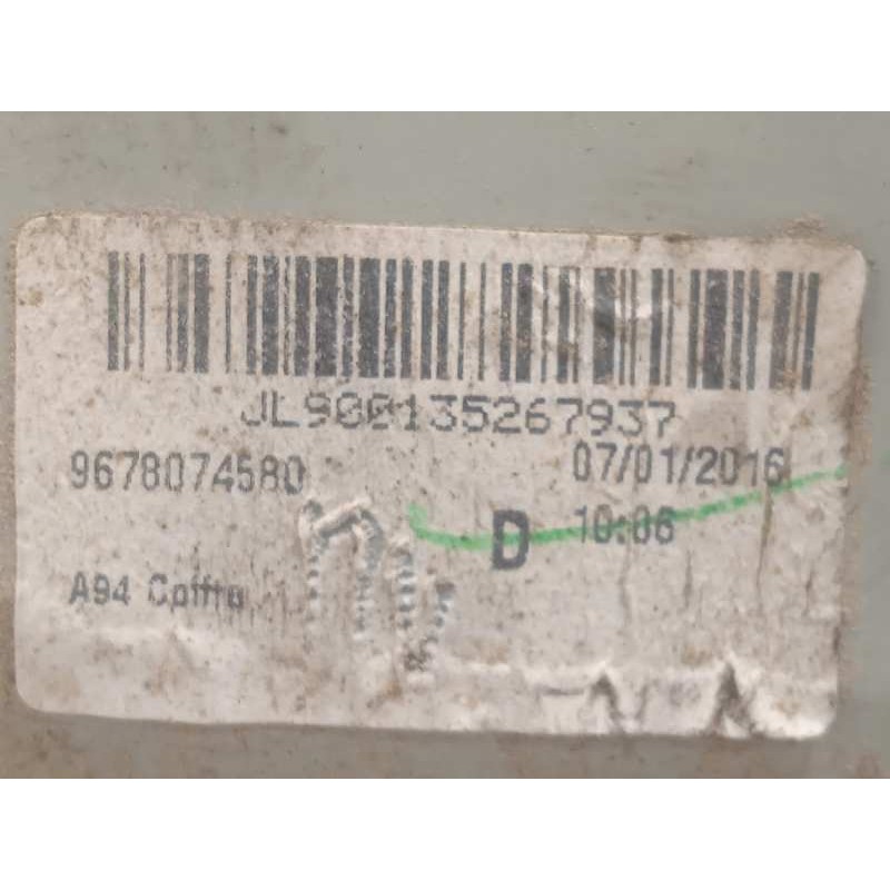 Recambio de piloto trasero derecho interior para peugeot 2008 (--.2013) style referencia OEM IAM 9678074580  