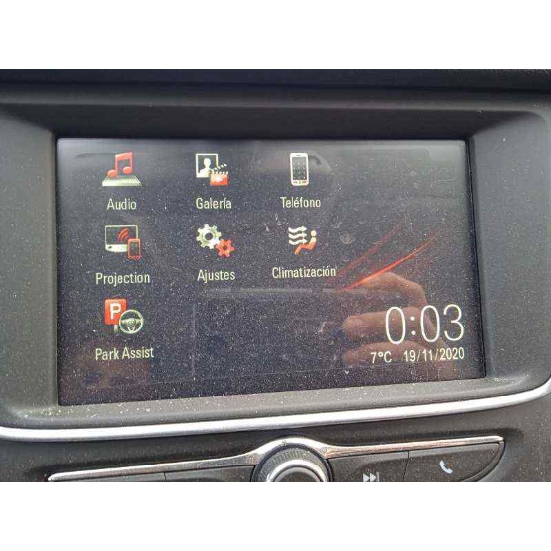Recambio de pantalla multifuncion para opel grandland x referencia OEM IAM 39152906 555343750 9827550680