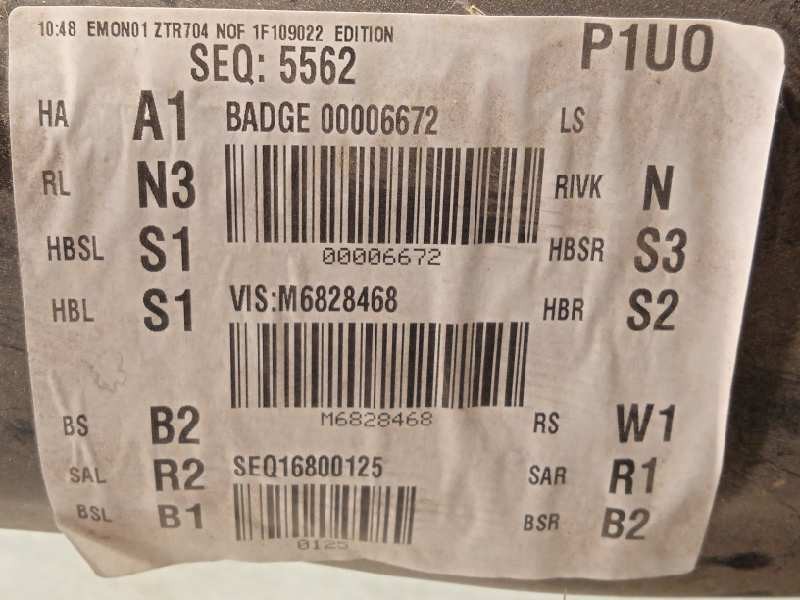 Recambio de puente trasero para opel grandland x referencia OEM IAM M6828468  3556248