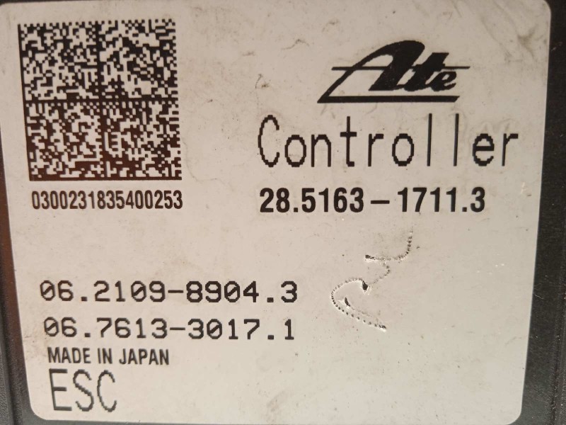 Recambio de abs para hyundai kona 1.0 tgdi cat referencia OEM IAM 58900J9000 28516317133 06210256164