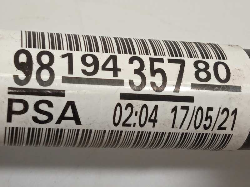 Recambio de transmision delantera derecha para opel grandland x referencia OEM IAM 9819435780  