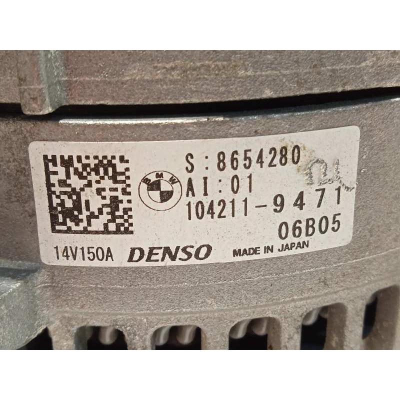 Recambio de alternador para bmw serie x5 (g05) xdrive 2.0i referencia OEM IAM 8654280  1042119471