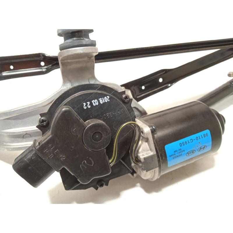 Recambio de motor limpia delantero para hyundai kona 1.0 tgdi cat referencia OEM IAM 98110C1950  035419390