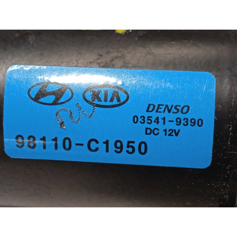 Recambio de motor limpia delantero para hyundai kona 1.0 tgdi cat referencia OEM IAM 98110C1950  035419390