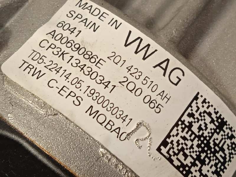 Recambio de columna direccion para volkswagen polo 1.0 referencia OEM IAM 2Q1423510AH  2Q1909144M