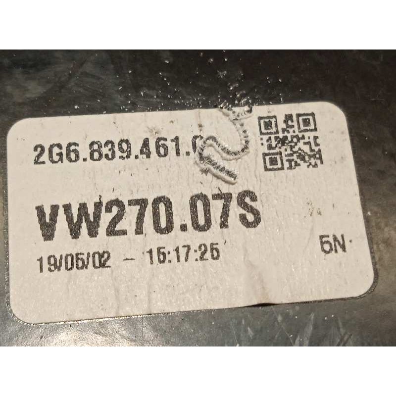 Recambio de elevalunas trasero izquierdo para volkswagen polo 1.0 referencia OEM IAM 2G6839461C  5Q0959407