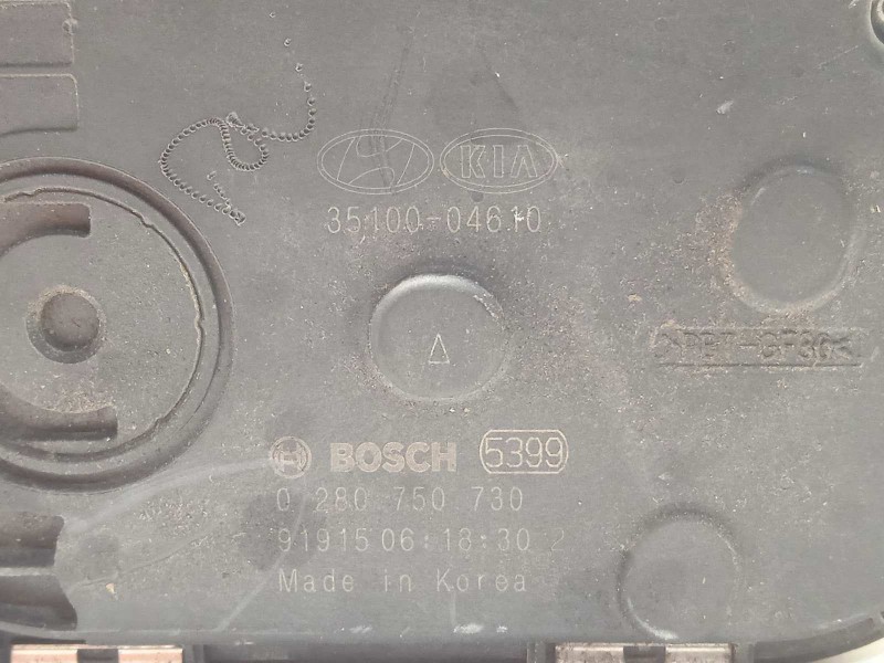 Recambio de caja mariposa para hyundai kona 1.0 tgdi cat referencia OEM IAM 3510004610  0280750730