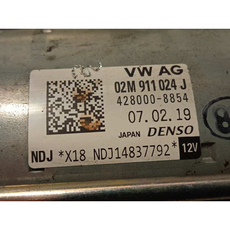 Recambio de motor arranque para volkswagen polo 1.0 referencia OEM IAM 02M911024J  4280008854