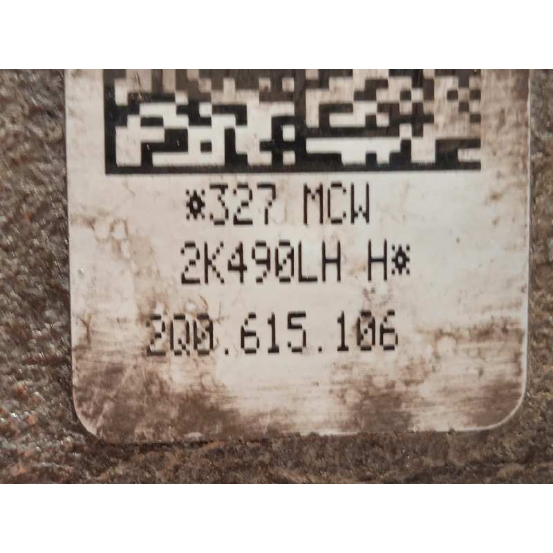 Recambio de pinza freno delantera derecha para volkswagen polo 1.0 referencia OEM IAM 2Q0615106  