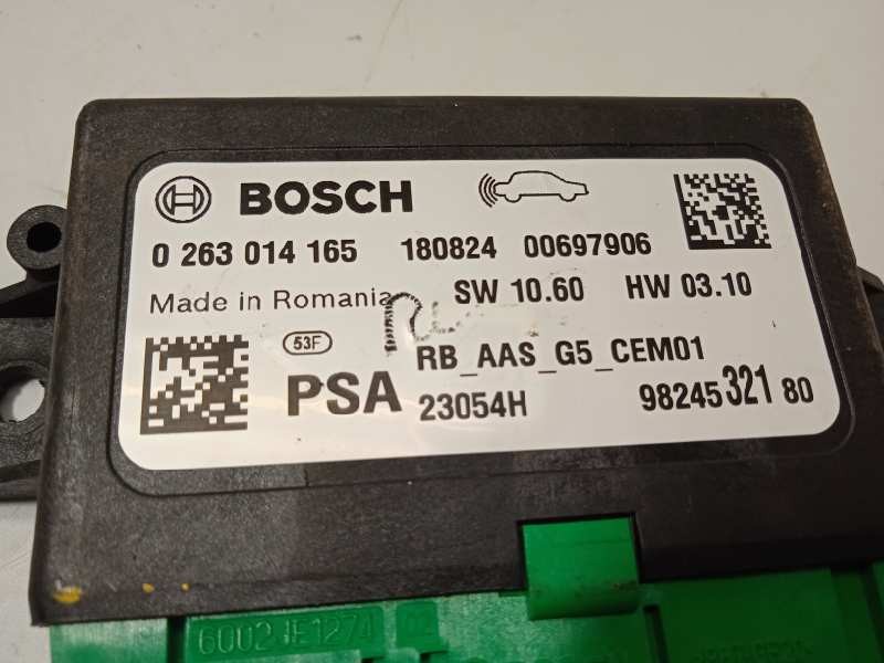 Recambio de sensor de aparcamiento para opel crossland x 1.2 referencia OEM IAM 9824532180  0263014165