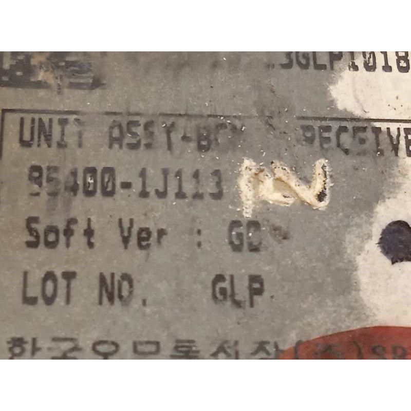 Recambio de modulo electronico para hyundai i20 classic referencia OEM IAM 954001J113  