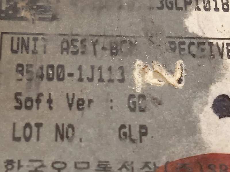 Recambio de modulo electronico para hyundai i20 classic referencia OEM IAM 954001J113  