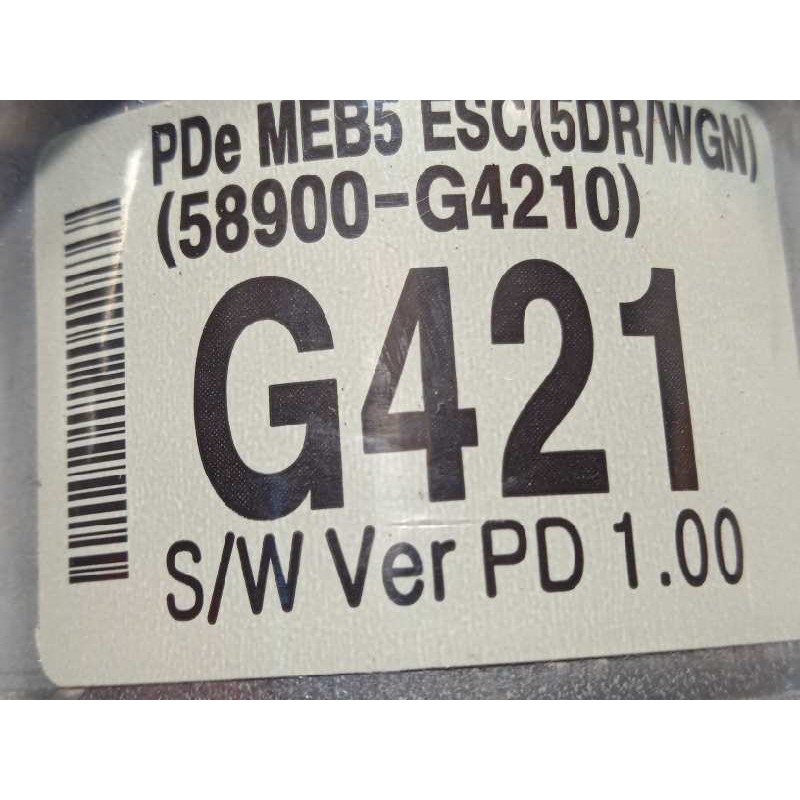 Recambio de abs para hyundai i30 (pd) select referencia OEM IAM 58920G4210 G458922500 58900G4210