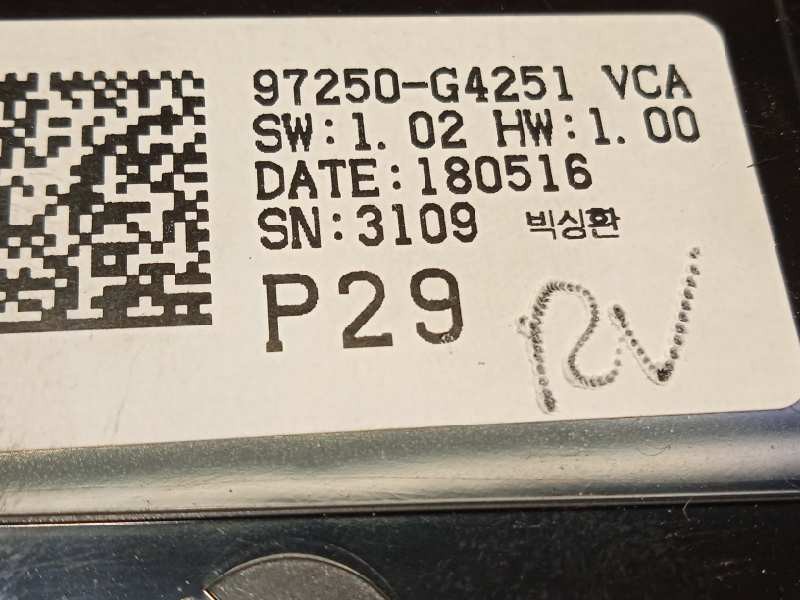 Recambio de mando climatizador para hyundai i30 (pd) select referencia OEM IAM 97250G4251  97250G4251VCA