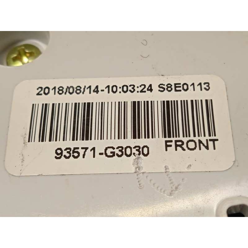 Recambio de mando elevalunas delantero izquierdo para hyundai i30 (pd) select referencia OEM IAM 93571G3030  93571G3030PMP