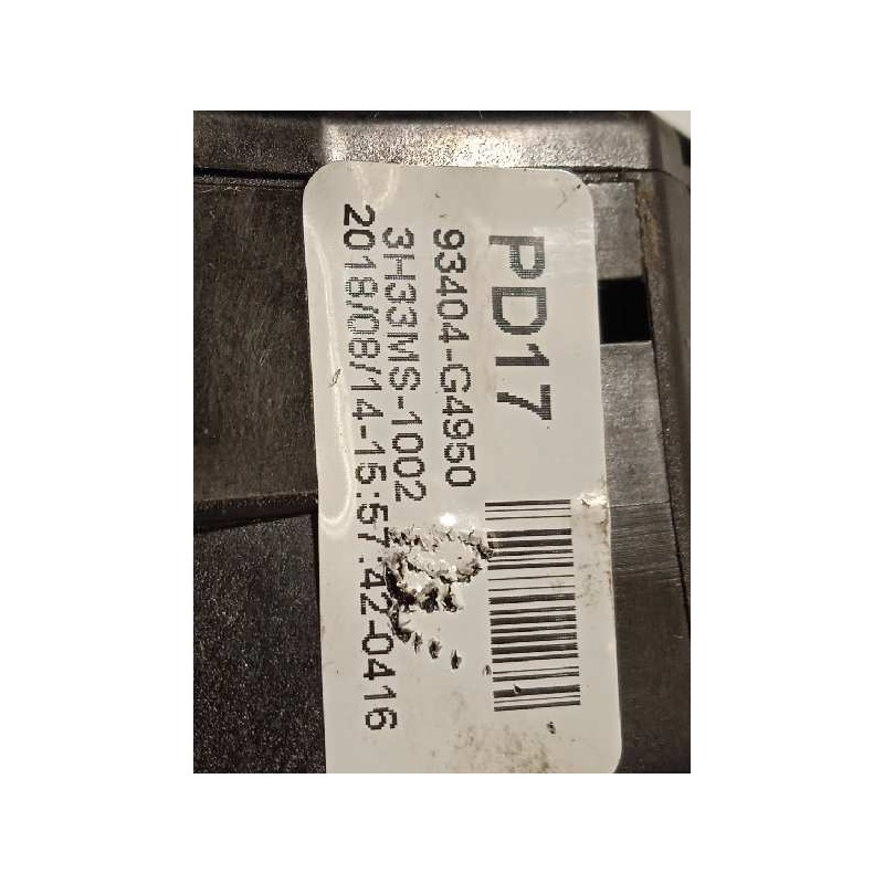 Recambio de mando intermitentes para hyundai i30 (pd) select referencia OEM IAM 93404G4950  