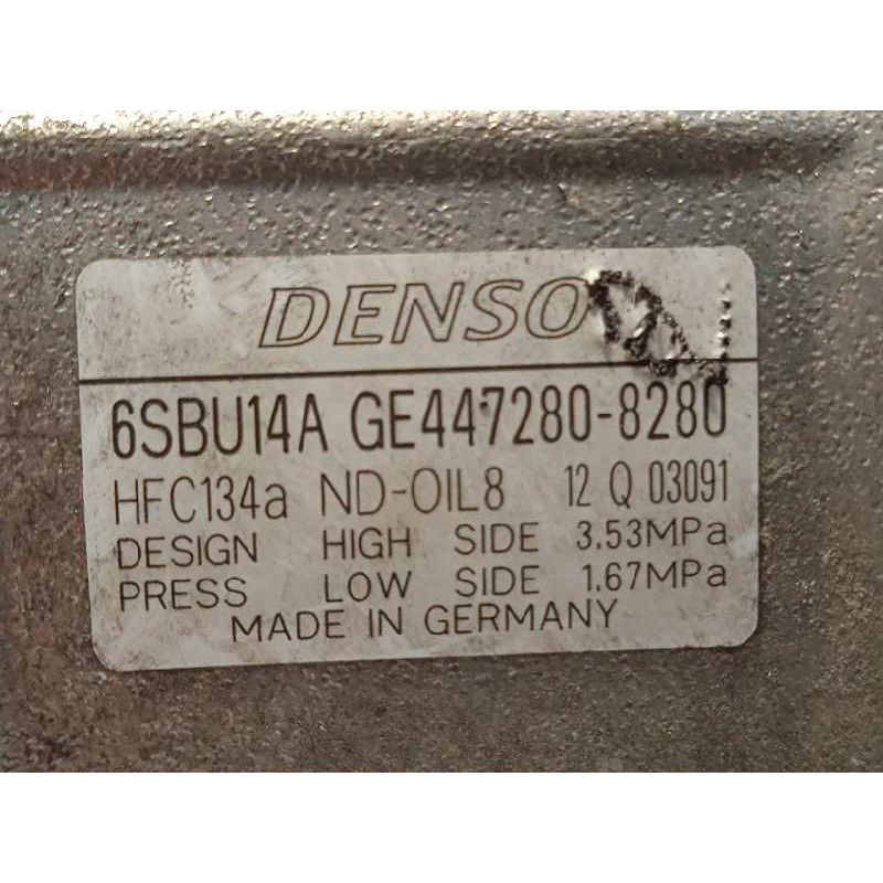 Recambio de compresor aire acondicionado para bmw serie 1 lim. (f20) 116d referencia OEM IAM 64529330829 4472808280 4471608740