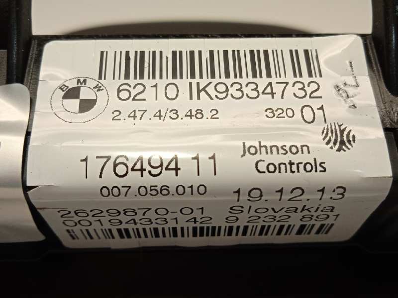 Recambio de cuadro instrumentos para bmw serie 1 lim. (f20) 116d referencia OEM IAM 62109334732  