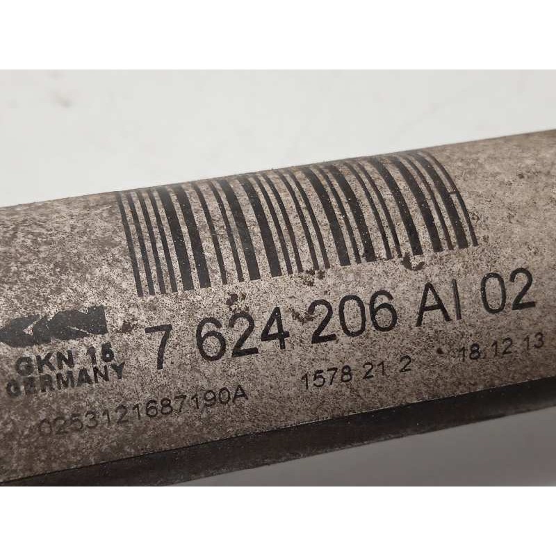 Recambio de transmision trasera derecha para bmw serie 1 lim. (f20) 116d referencia OEM IAM 7624206  33207624206