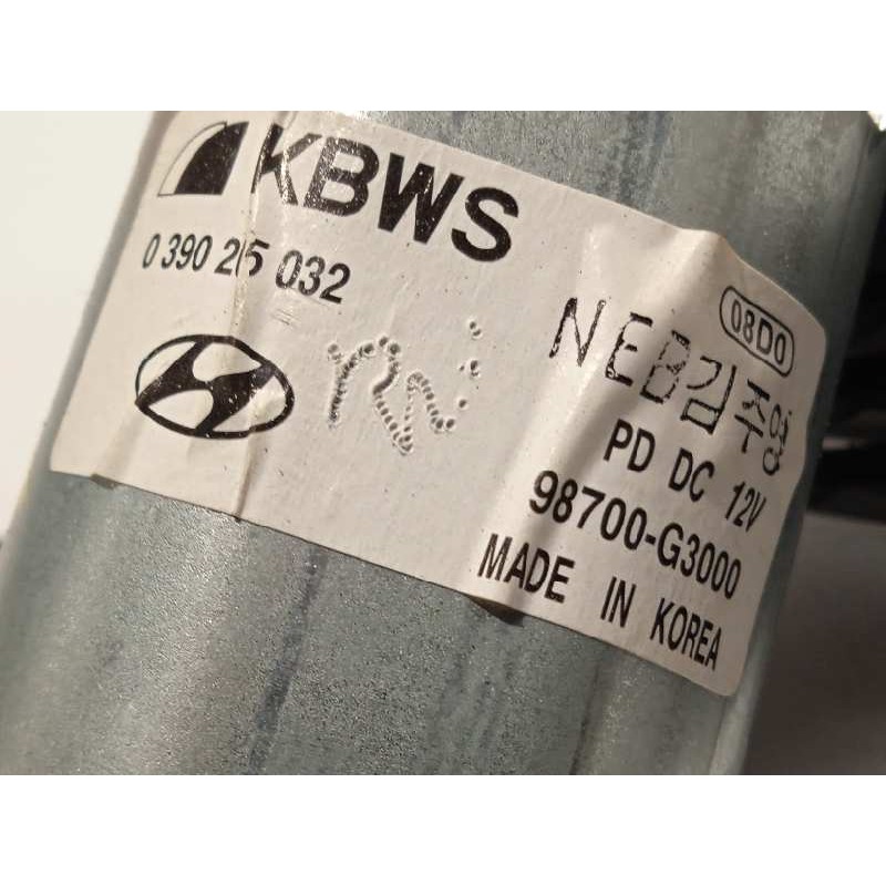 Recambio de motor limpia trasero para hyundai i30 (pd) select referencia OEM IAM 98700G3000  0390205032