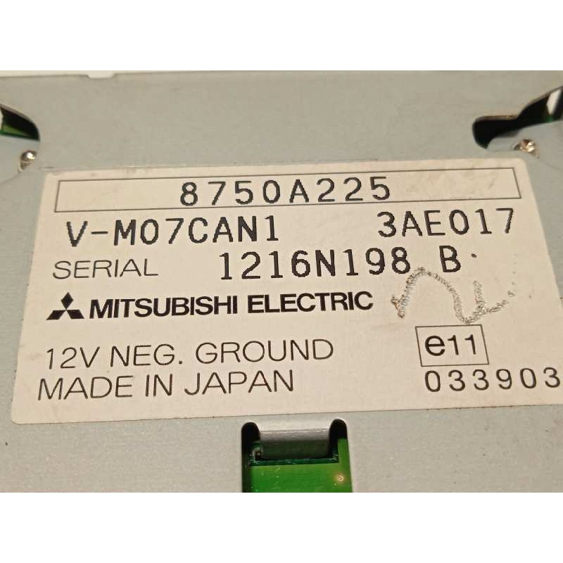 Recambio de modulo electronico para mitsubishi asx (ga0w) motion 4wd referencia OEM IAM 8750A225  