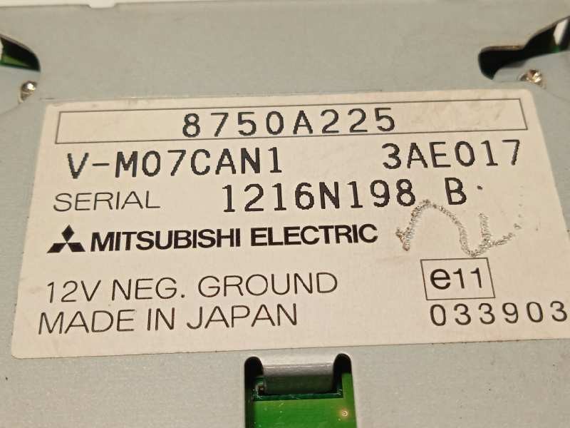 Recambio de modulo electronico para mitsubishi asx (ga0w) motion 4wd referencia OEM IAM 8750A225  