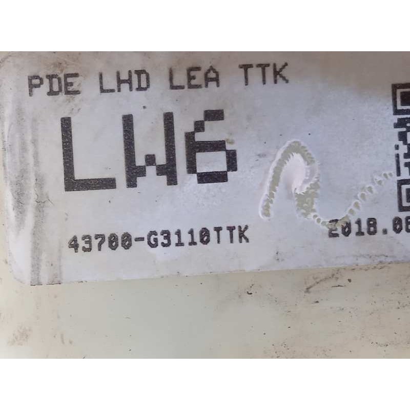 Recambio de palanca cambio para hyundai i30 (pd) select referencia OEM IAM 43700G3110TTK  