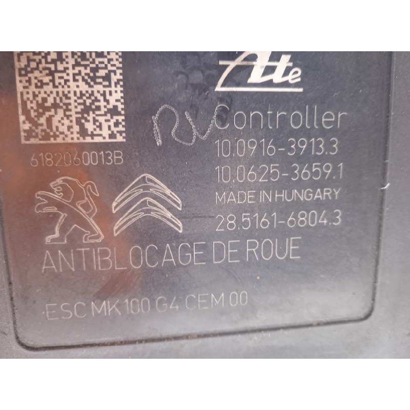 Recambio de abs para citroën c-elysée shine referencia OEM IAM 9822654880  10022012064
