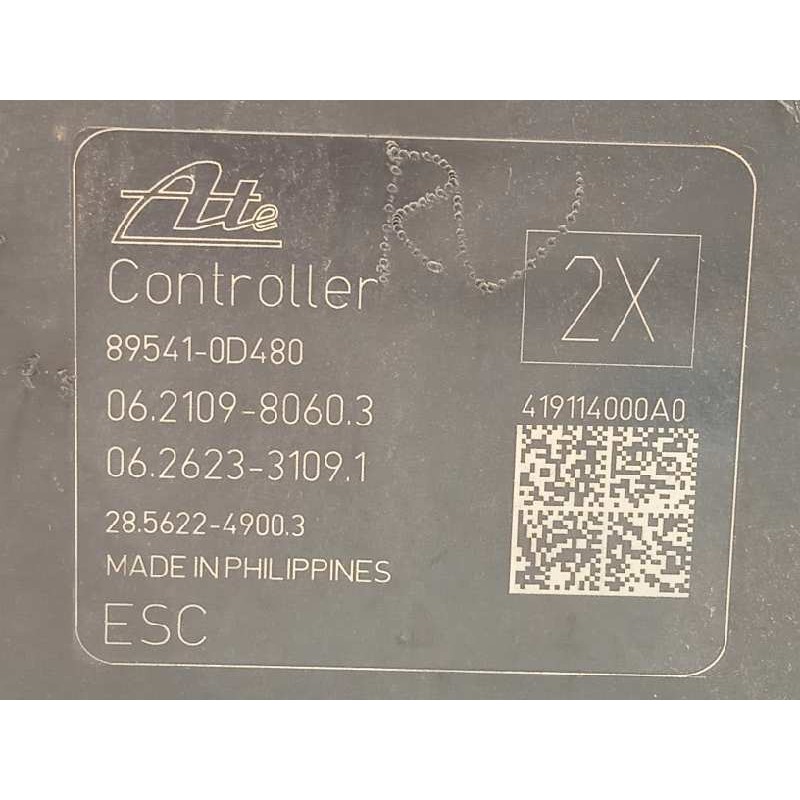 Recambio de abs para toyota yaris active referencia OEM IAM 445400D280 895410D480 06210246564