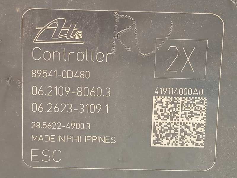 Recambio de abs para toyota yaris active referencia OEM IAM 445400D280 895410D480 06210246564