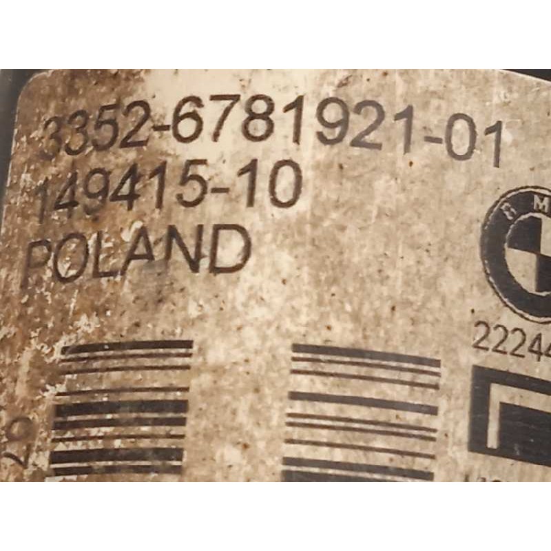 Recambio de amortiguador trasero izquierdo para bmw x5 (e70) xdrive30d referencia OEM IAM 33526781921  6781921