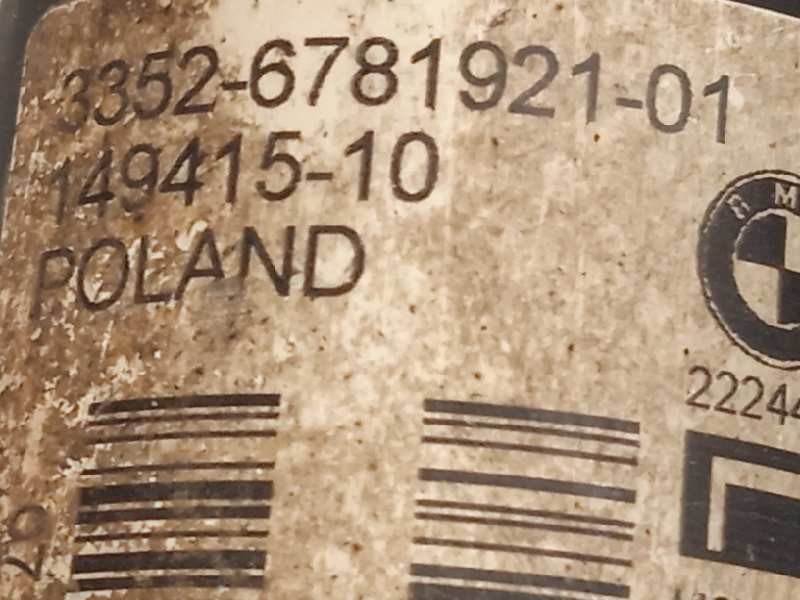 Recambio de amortiguador trasero izquierdo para bmw x5 (e70) xdrive30d referencia OEM IAM 33526781921  6781921