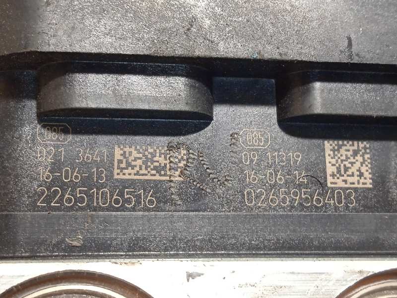 Recambio de abs para renault captur 1.5 dci diesel fap energy referencia OEM IAM 476601203R 0265956403 269722