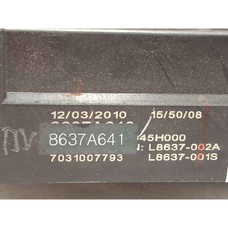 Recambio de caja reles / fusibles para mitsubishi asx (ga0w) 1.8 di-d cat referencia OEM IAM 8637A641  