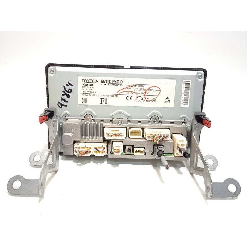 Recambio de pantalla multifuncion para toyota c-hr hybrid advance referencia OEM IAM 86140F4010  1380007930F101