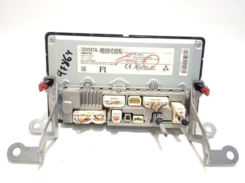 Recambio de pantalla multifuncion para toyota c-hr hybrid advance referencia OEM IAM 86140F4010  1380007930F101