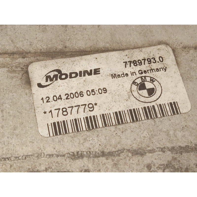 Recambio de intercooler para bmw x3 (e83) 2.0d referencia OEM IAM 1787779  7789783