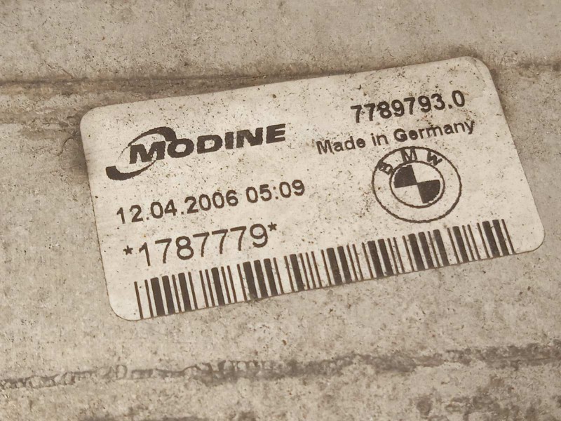 Recambio de intercooler para bmw x3 (e83) 2.0d referencia OEM IAM 1787779  7789783