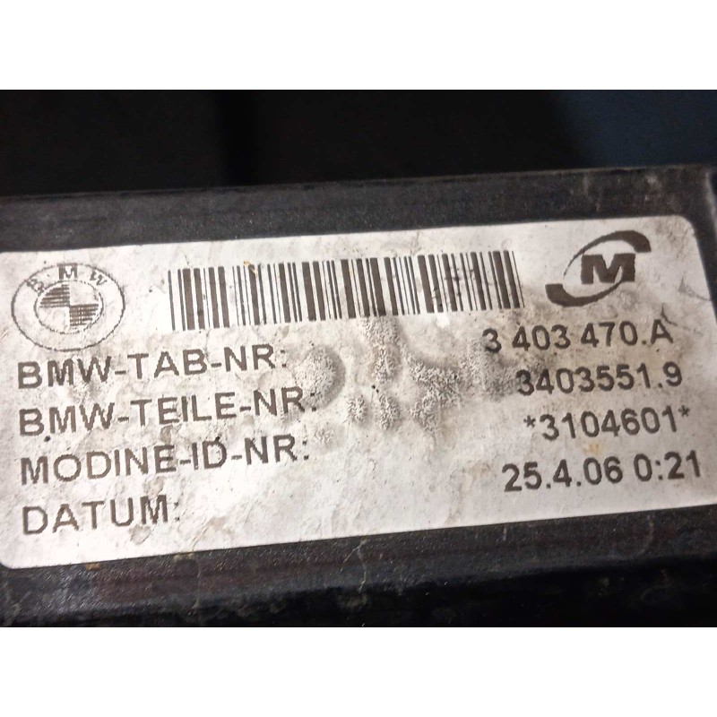 Recambio de radiador agua para bmw x3 (e83) 2.0d referencia OEM IAM 3403470  