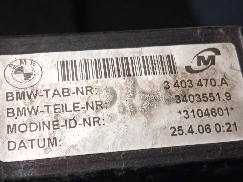 Recambio de radiador agua para bmw x3 (e83) 2.0d referencia OEM IAM 3403470  