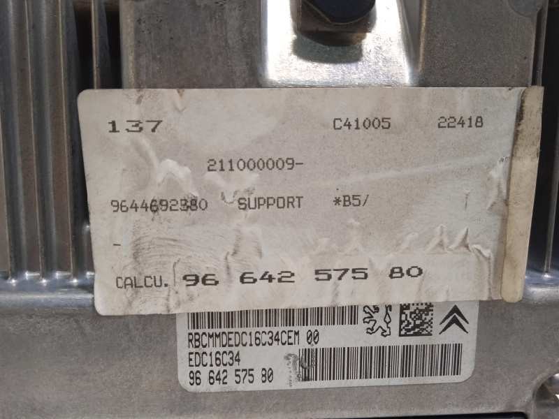 Recambio de centralita motor uce para citroën c4 berlina collection referencia OEM IAM 9664257580  