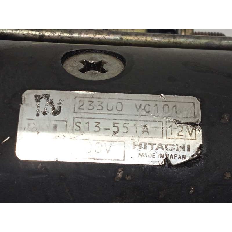 Recambio de motor arranque para nissan patrol gr (y61) básico referencia OEM IAM 23300VC101  S13551A